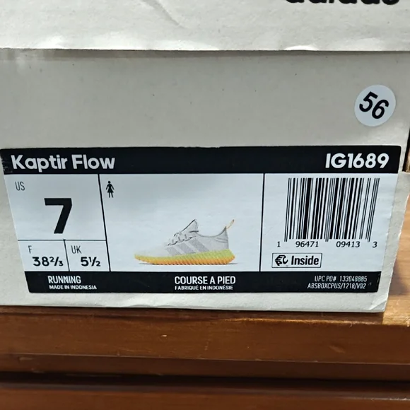 Adidas Women's Kaptir Flow Sneaker - Picture 12 of 13